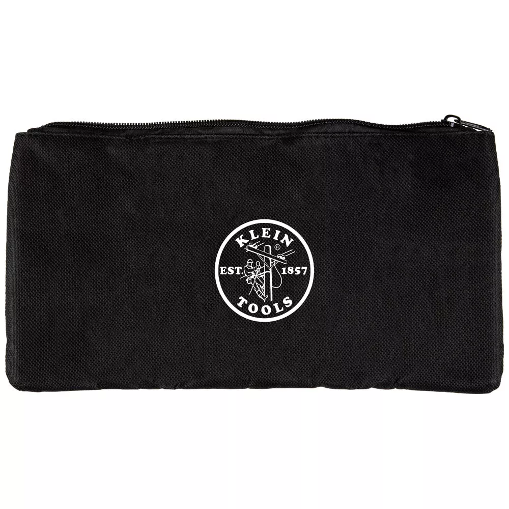Klein Tools VDV770-500 Zipper Pouch for Tone and Probe PRO Kit, Black Nylon