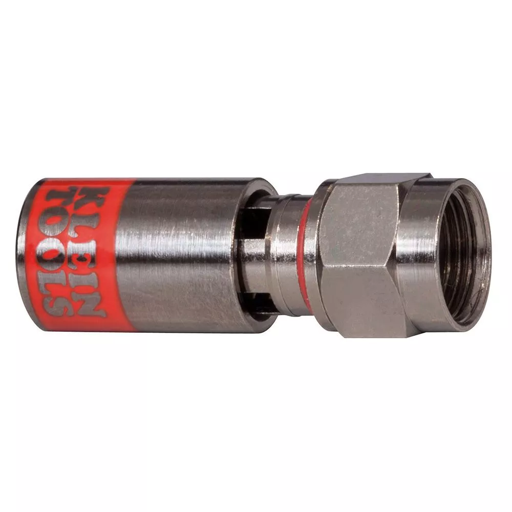 Klein Tools VDV812-615 Universal F Compression Connectors RG59, 10-Pack