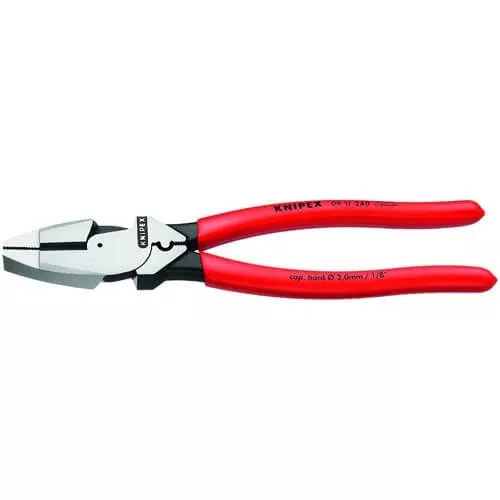 Knipex 09-11-240-SBA 9-1/4 in. Lineman's Pliers Crimper