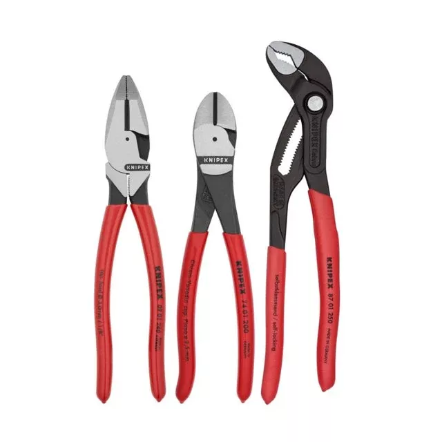 Knipex 3 Piece Pro Pliers Set 9K 00 80 157 US