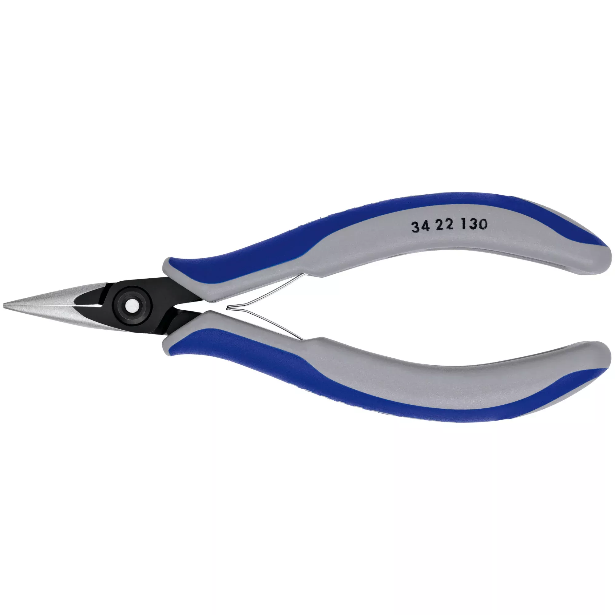 Knipex 34 22 130 5 1/4" Electronics Pliers-Half Round Tips