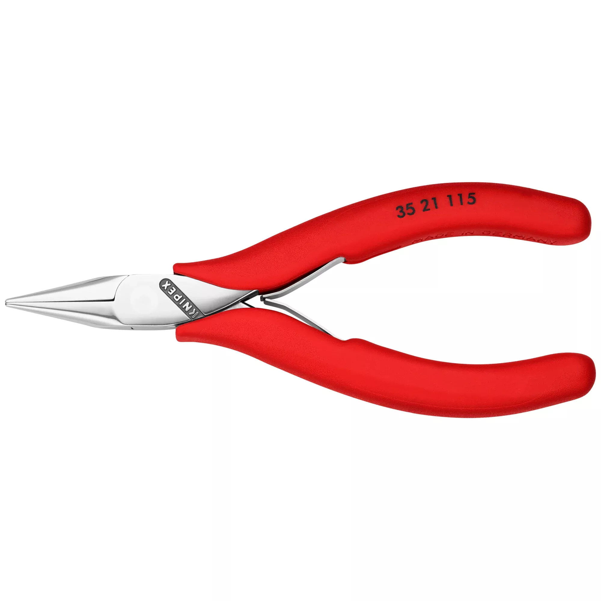 Knipex 35 21 115 4 1/2" Electronics Gripping Pliers-Half Round Tips