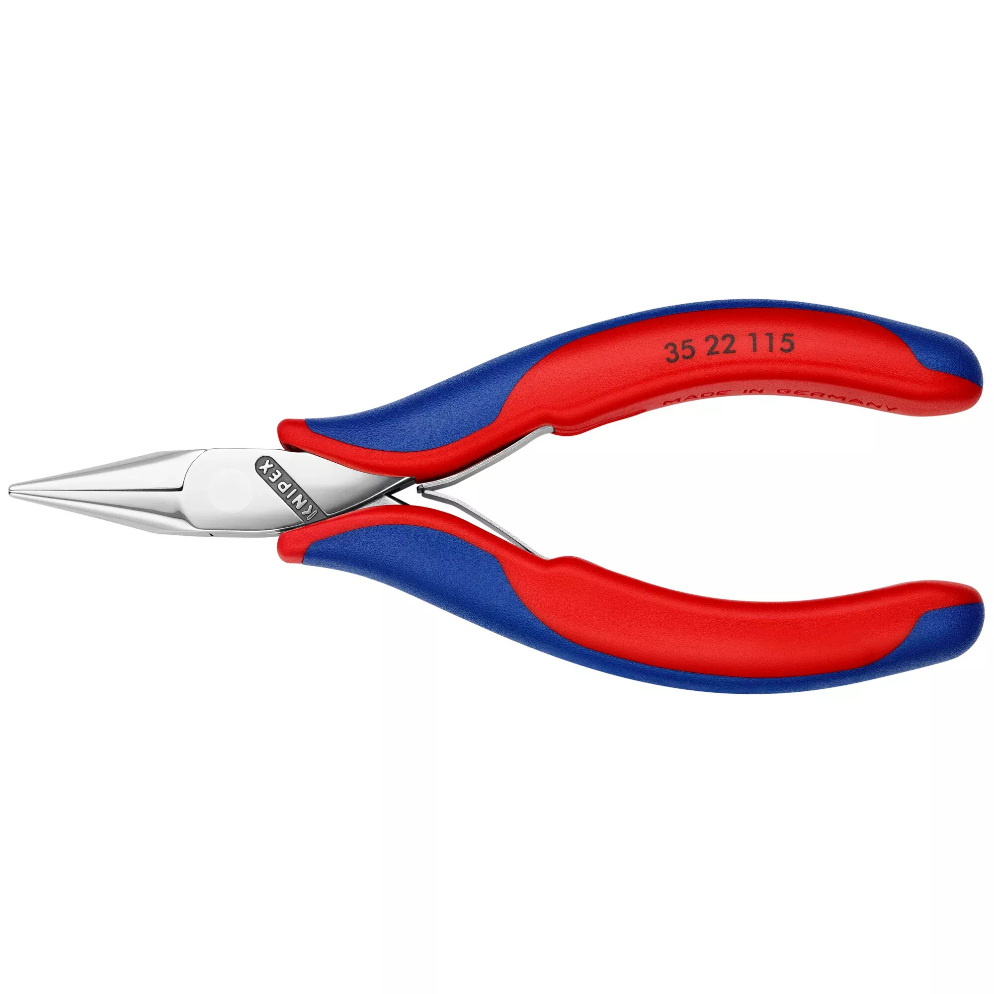 Knipex 35 22 115 4 1/2" Electronics Pliers-Half Round Tips