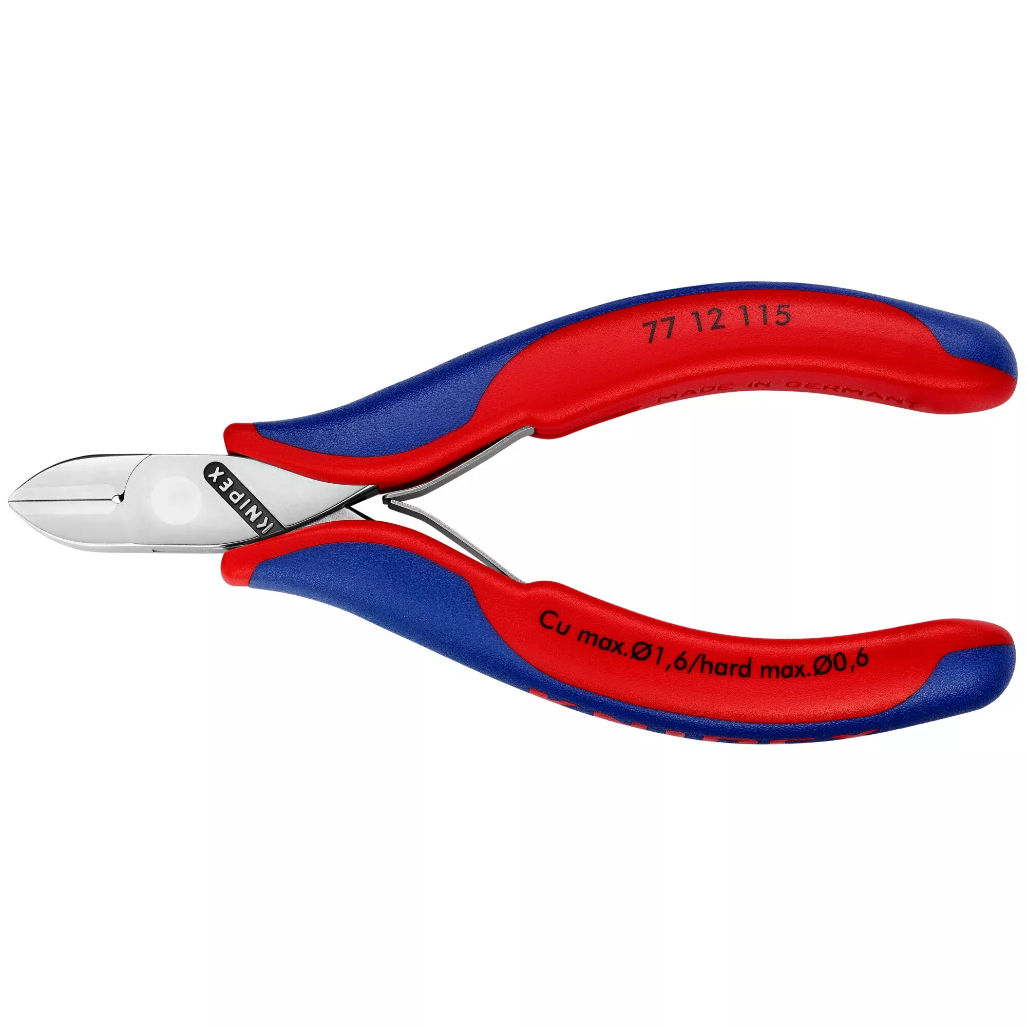Knipex 77 12 115 4 1/2" Electronics Diagonal Cutters