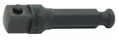 Ko-Ken 120-50B | 5/16 Hex Dr. Adaptor3/8 Square Length 50mm Ball type