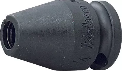Ko-Ken 13139-1/4 | 3/8 Sq. Dr. Adaptor1/4 For 1/4H Bit Length 30mm