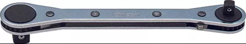 Ko-Ken 137 | 1/4" and 3/8" Sq. Dr. Dual Ratchet Handle - Length 141mm
