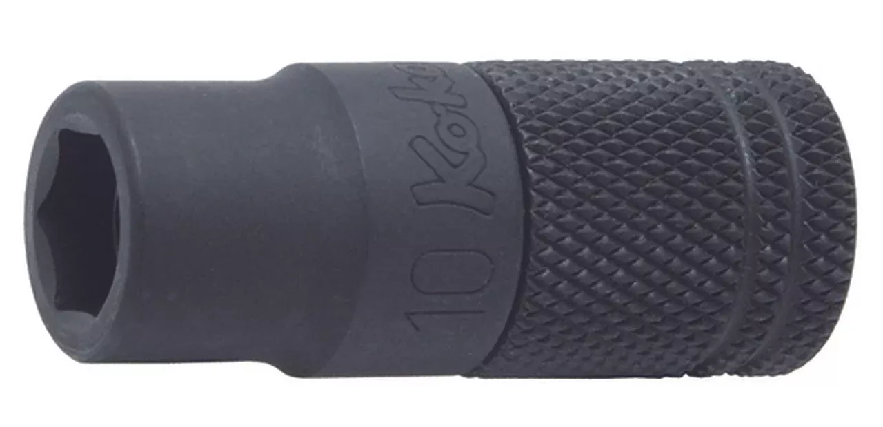 Ko-Ken 165LM.45-13 | 1/4 Hex Dr. Slide Socket13mm 6 point Length 45mm Ring Magnet