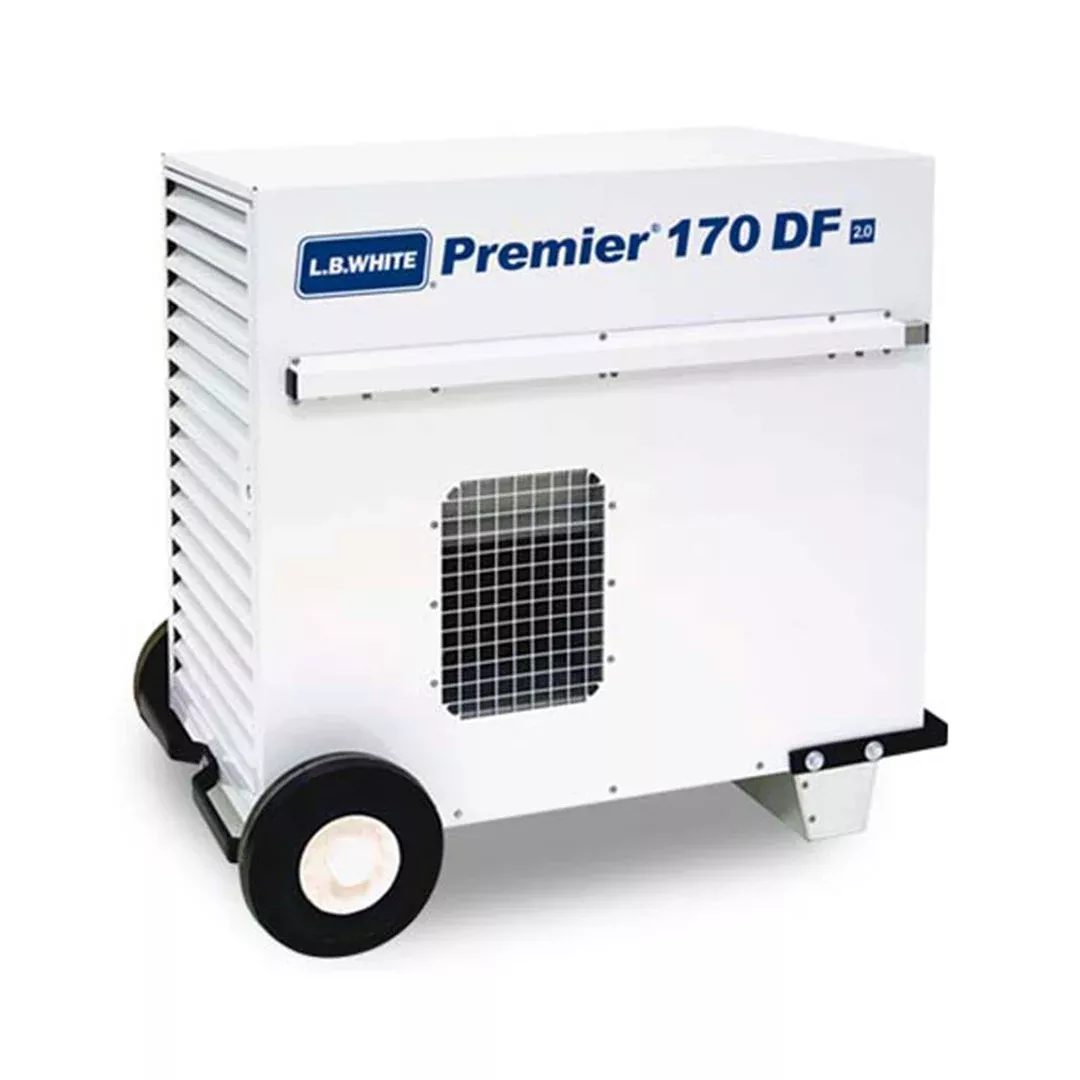 L.B. White PREMIER 170 DF 2.0 Enclosed Flame Direct-Fired Heater 170,000 BTUs