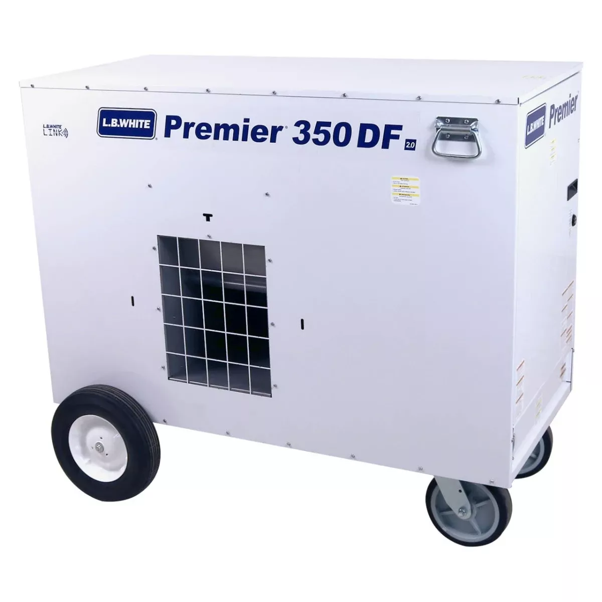 L.B. White PREMIER 350 DF 2.0 LINK Ready Enclosed Flame Direct-Fired Heater 350,000 BTUs