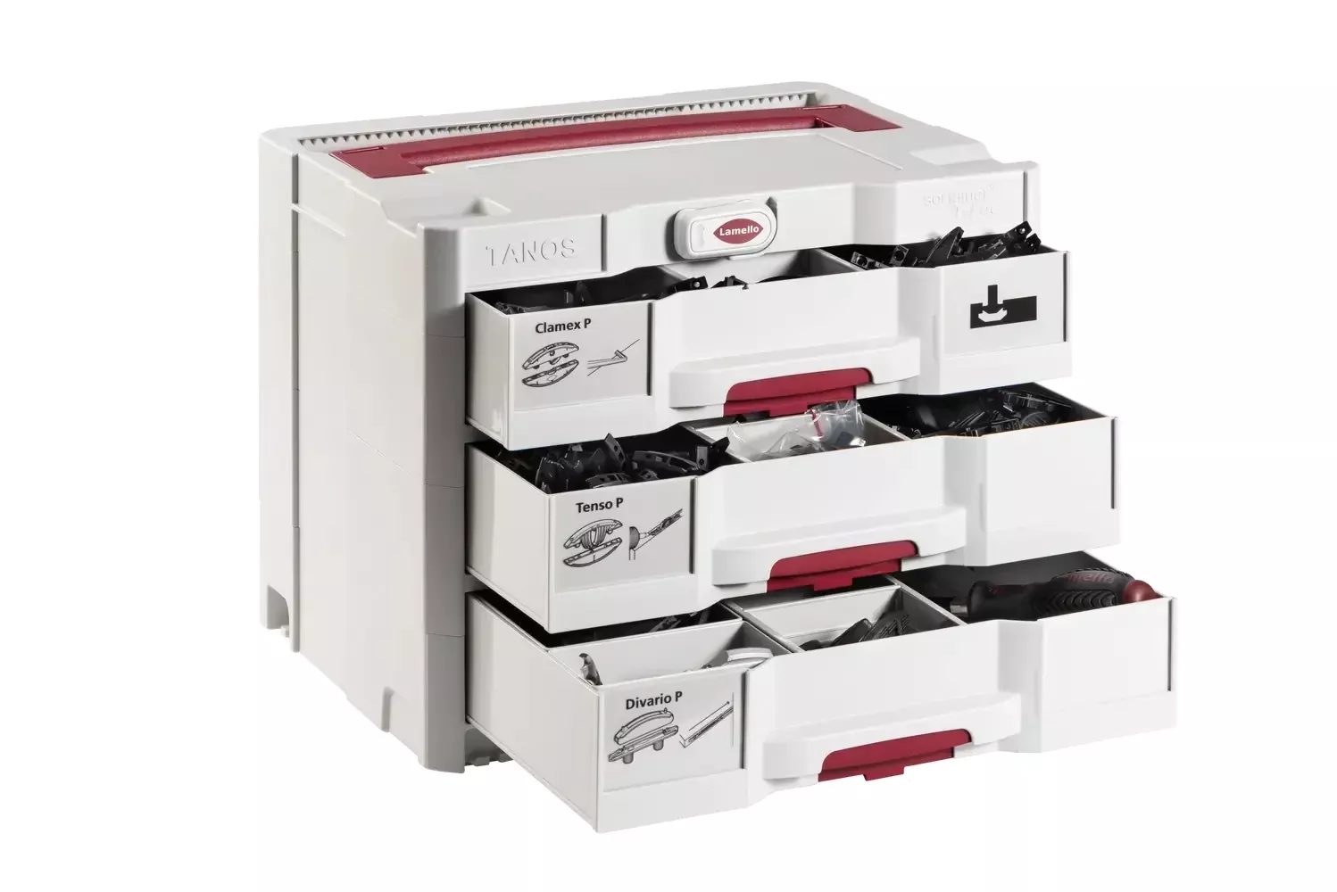 Lamello P-System Connector Professional Assortment Kit in Systainer Case 145323