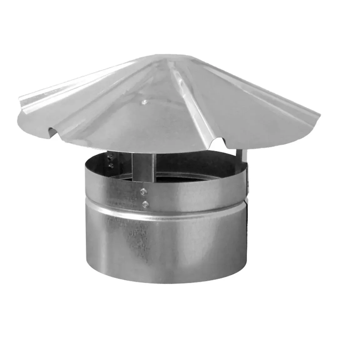 LB White Chimney Rain Cap Kit 8" Diameter For Foreman 750 Oil 30162A