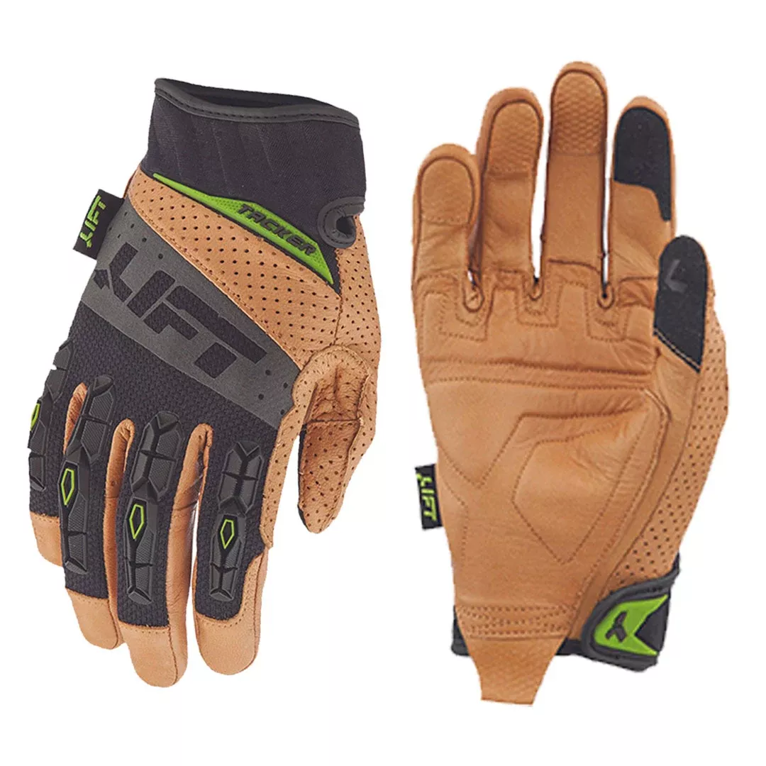 Lift Genuine Leather Vibration Absorbing Tacker Gloves - Small GTA-17KBS