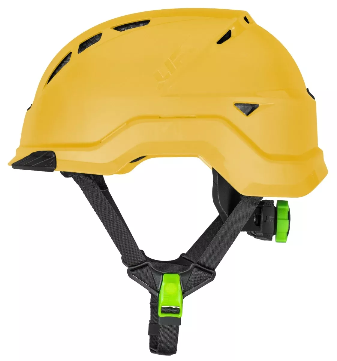 Lift RADIX Vented Safety Helmet - Yellow HRX-22LC2