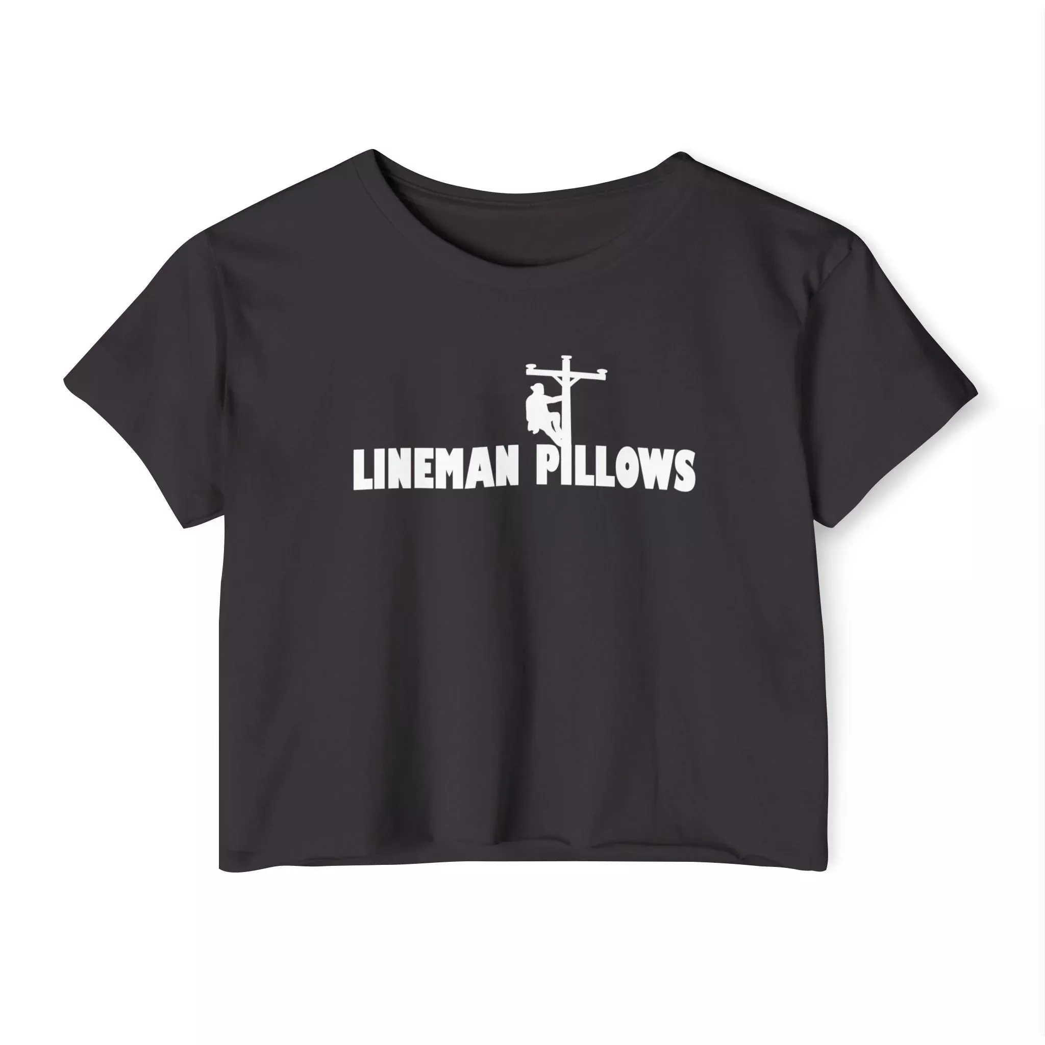 Lineman Pillows Crop Shirt