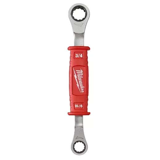 Lineman’s 2in1 Insulated Ratcheting Box Wrench