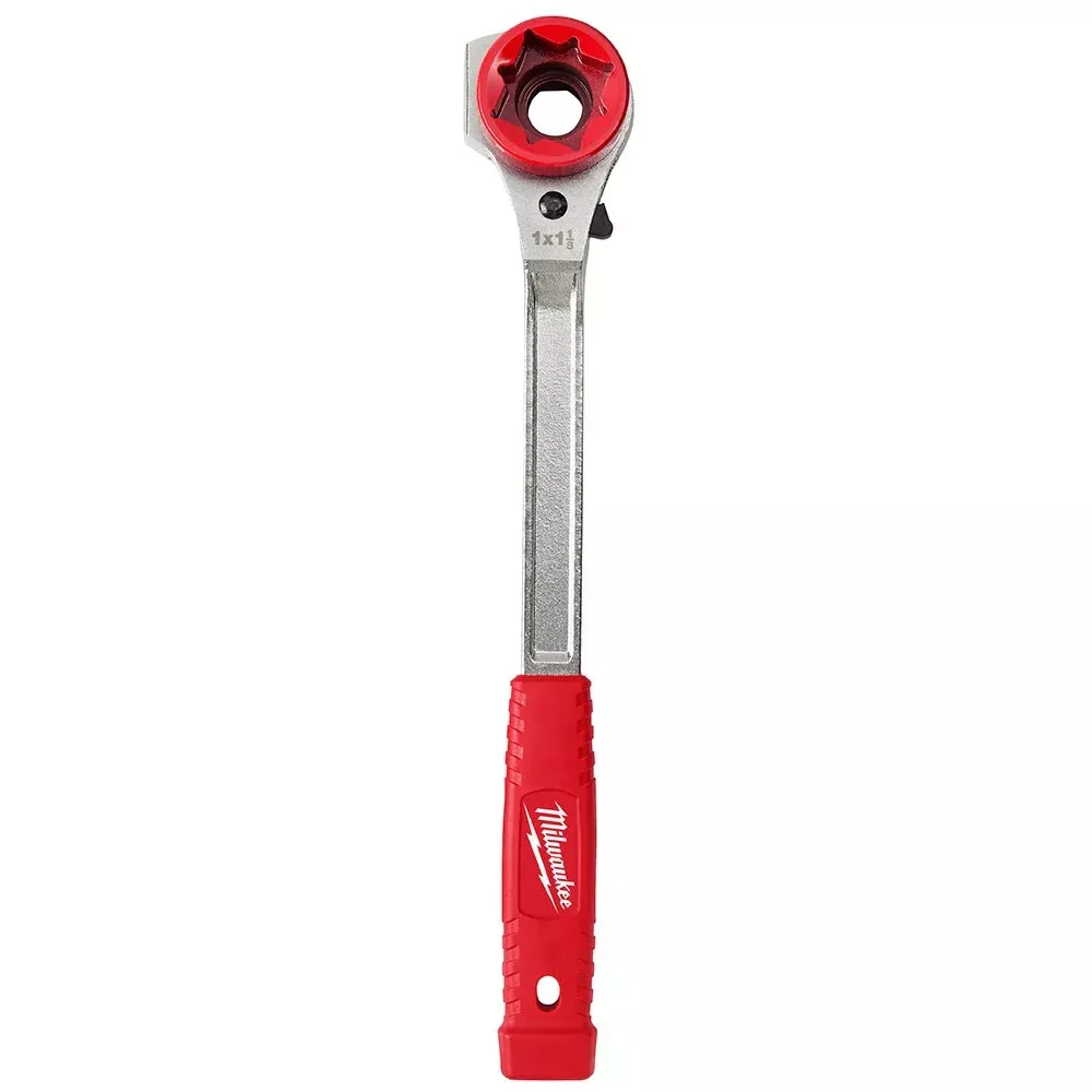 Lineman’s High-Leverage Ratcheting Box Wrench