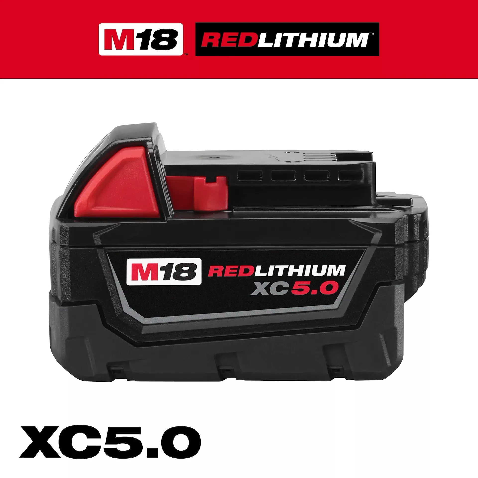 M18REDLITHIUMXC5.0 Extended Capacity Battery