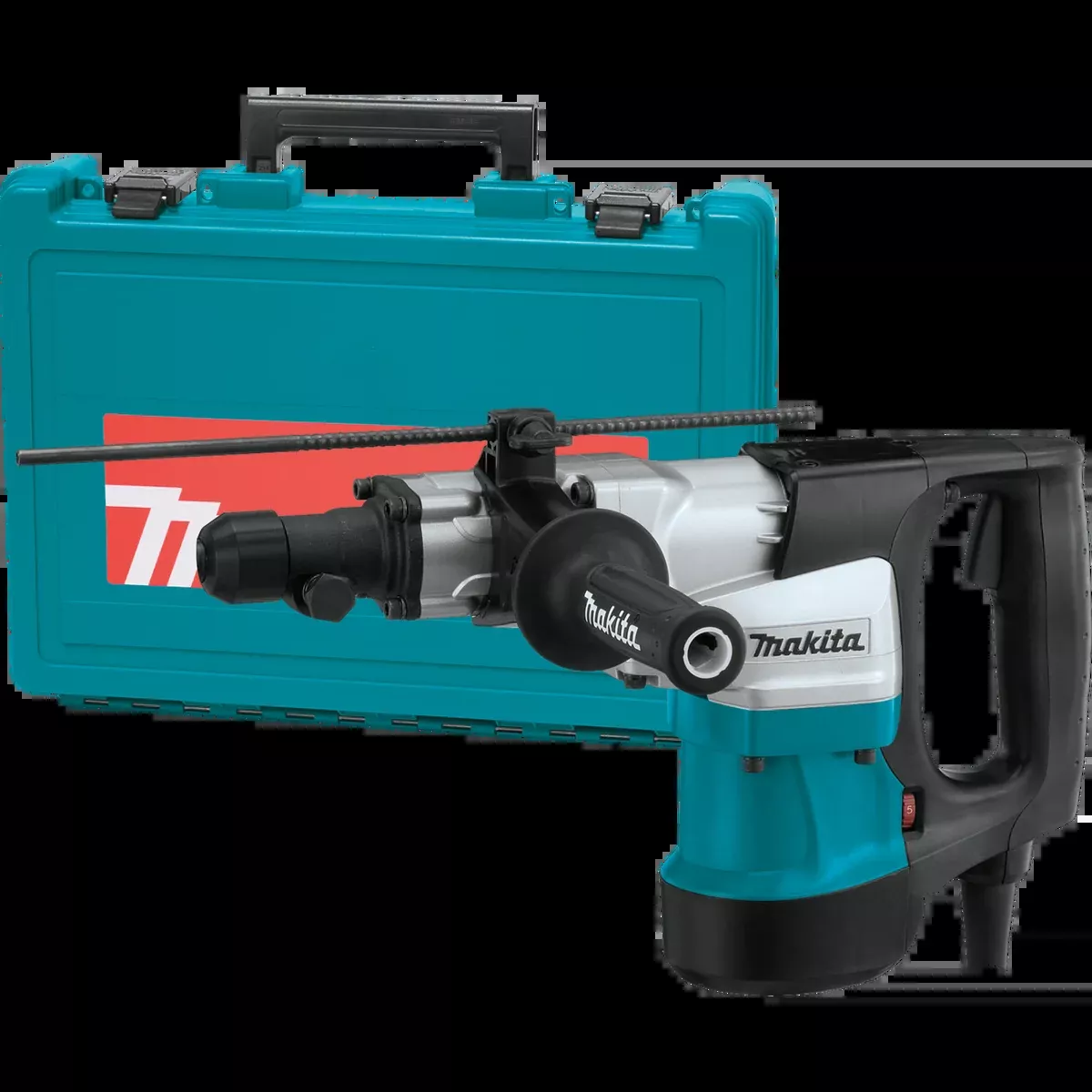 MAKITA 1‑9/16" Rotary Hammer, Accepts Spline Bits
