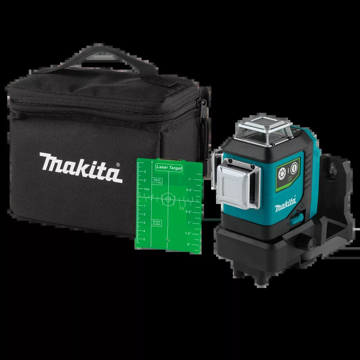 MAKITA 12V MAX CXT Self‑Leveling 360° 3‑Plane Green Laser (Tool Only)