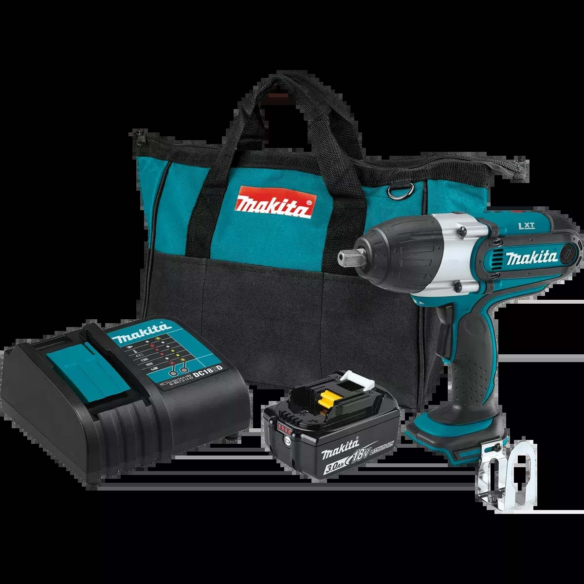 MAKITA 18V LXT 1/2" Sq. Drive Impact Wrench Kit