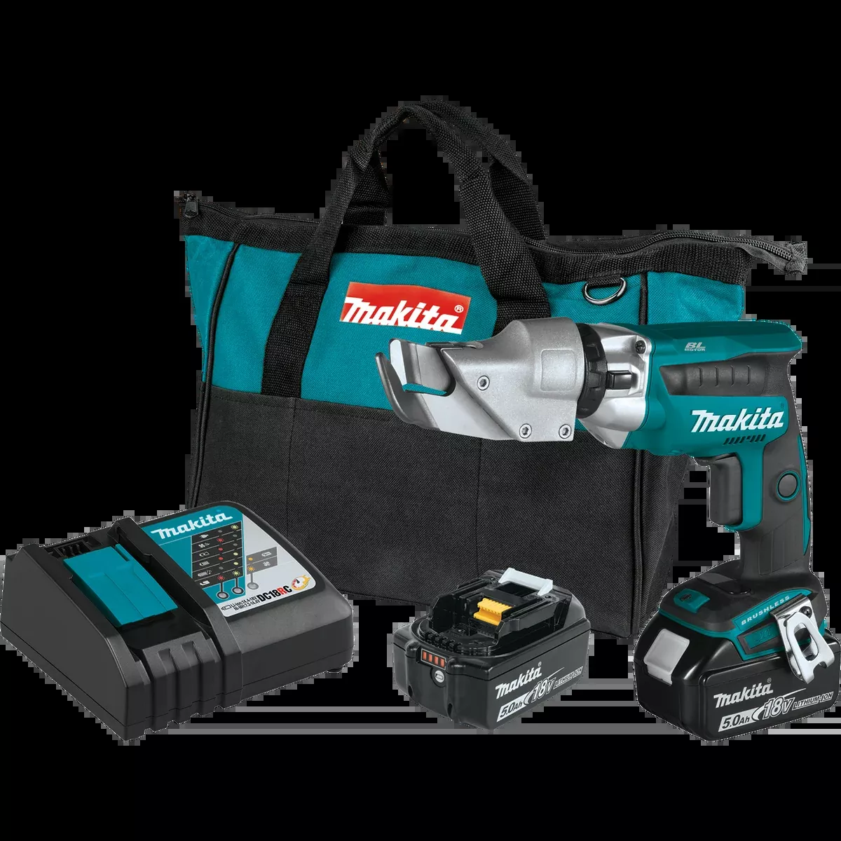 MAKITA 18V LXT 18 Gauge Offset Shear Kit