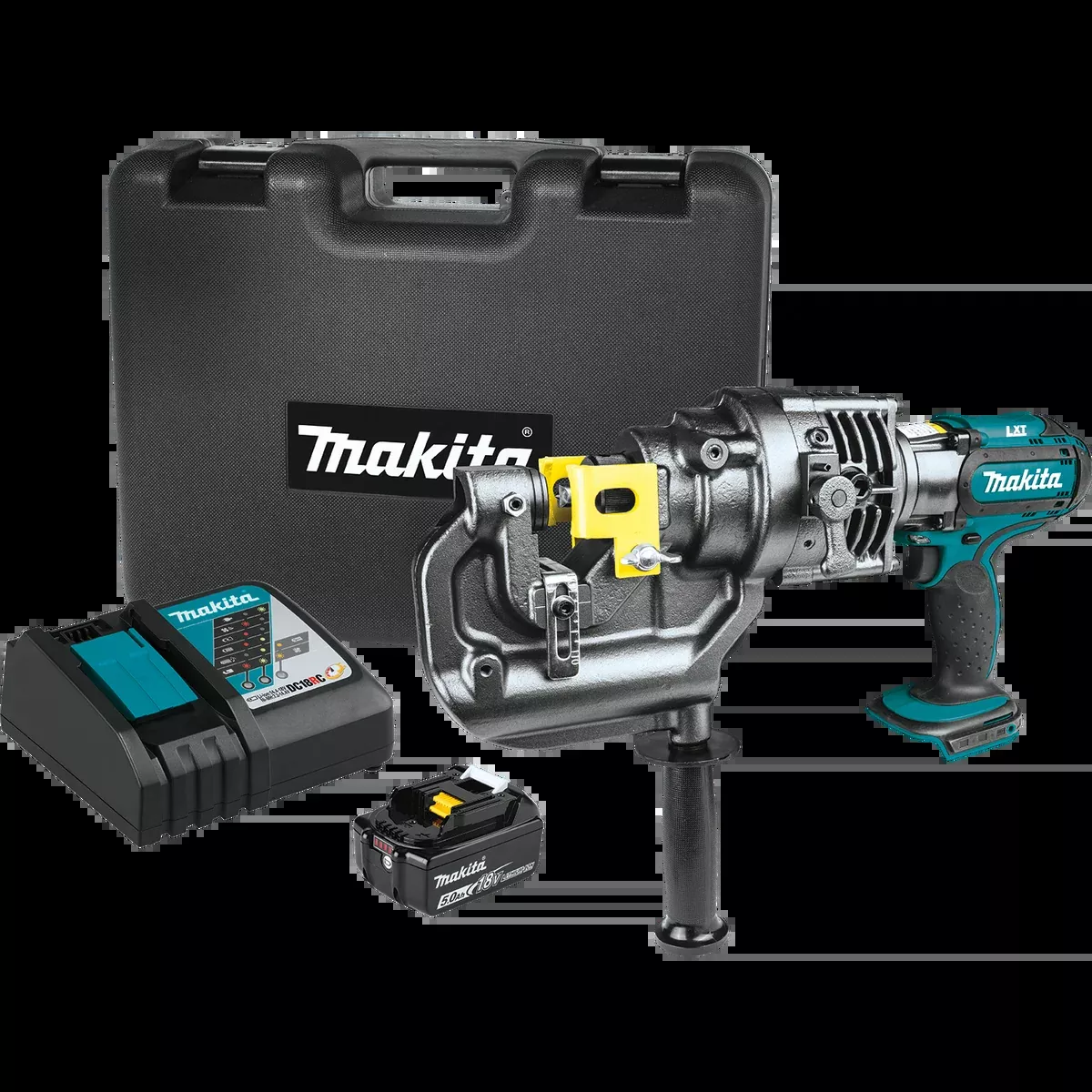 MAKITA 18V LXT 5/16" Metal Hole Puncher Kit