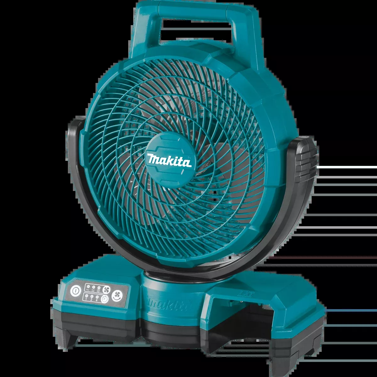 MAKITA 18V LXT 9‑1/4" Fan (Tool Only)