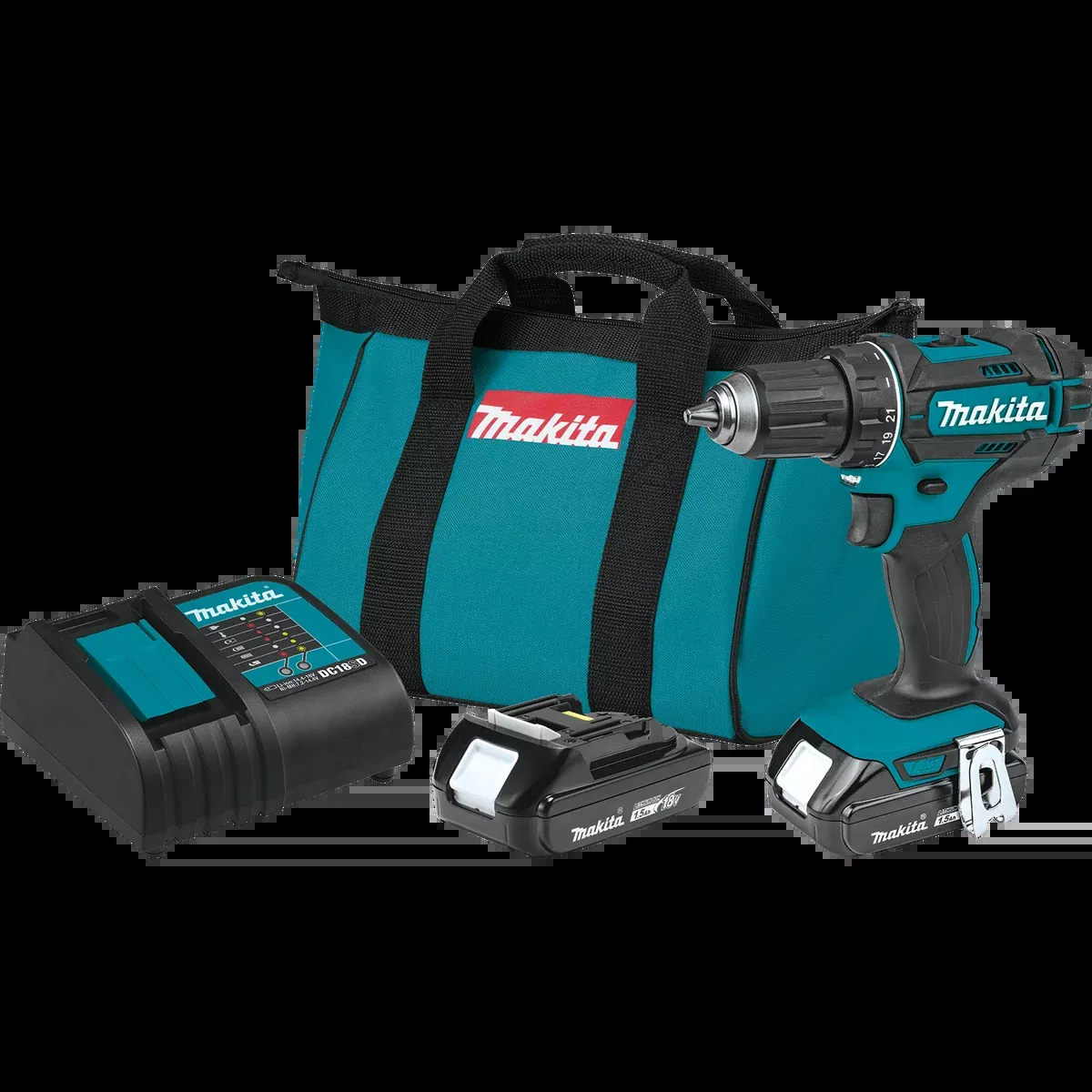 MAKITA 18V LXT Compact 1/2" Driver‑Drill Kit