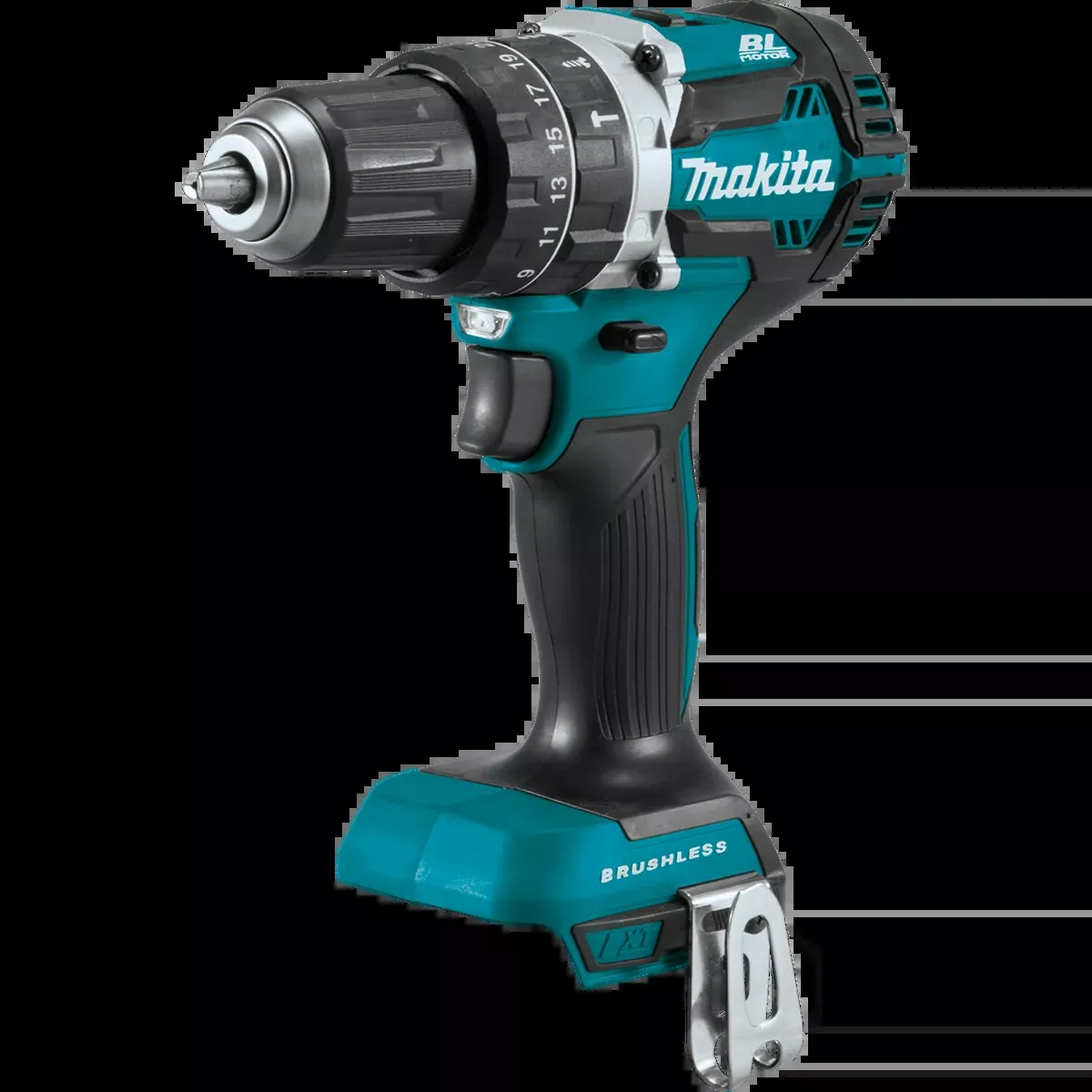 MAKITA 18V LXT Compact 1/2" Hammer Driver‑Drill (Tool Only)