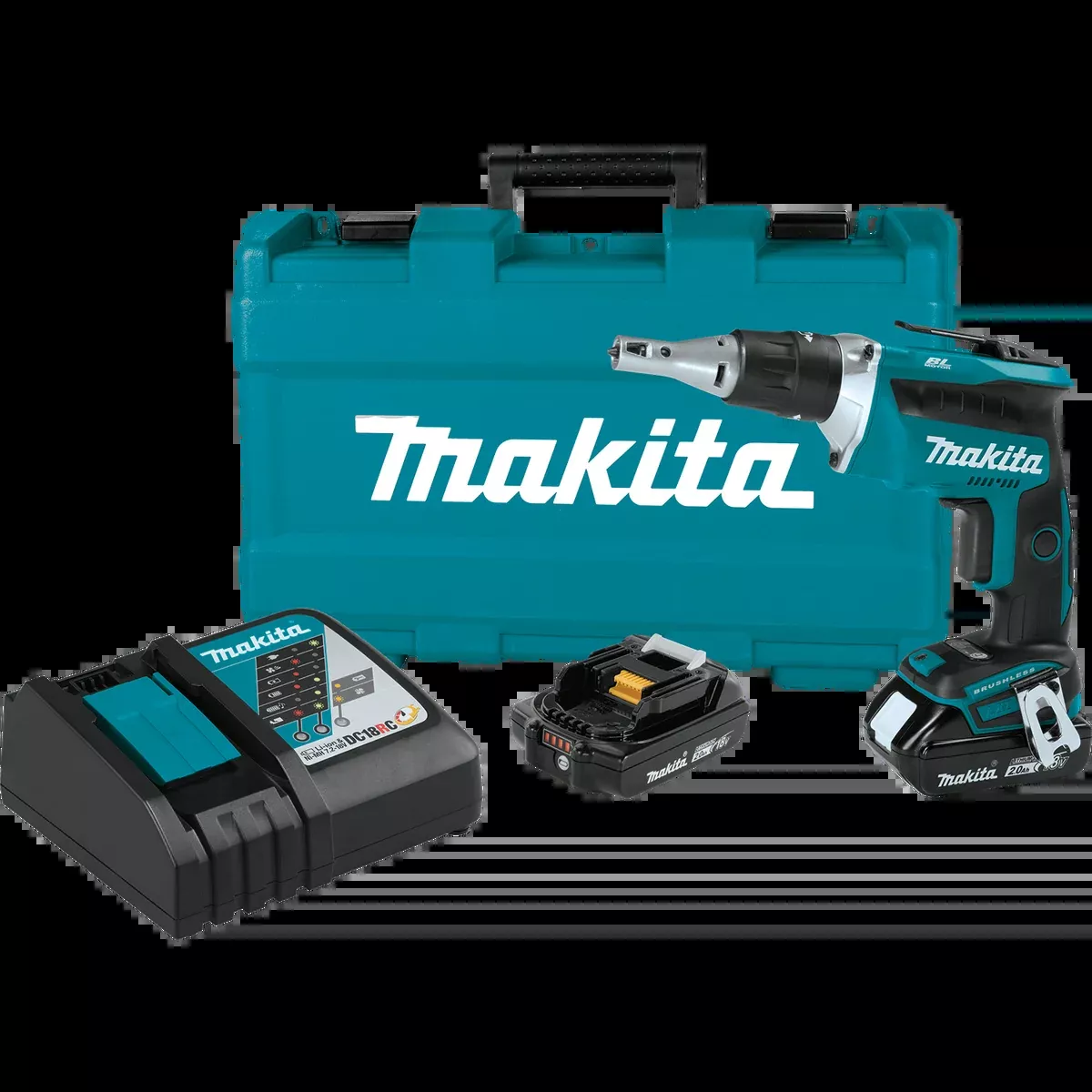 MAKITA 18V LXT Compact 4,000 RPM Drywall Screwdriver Kit