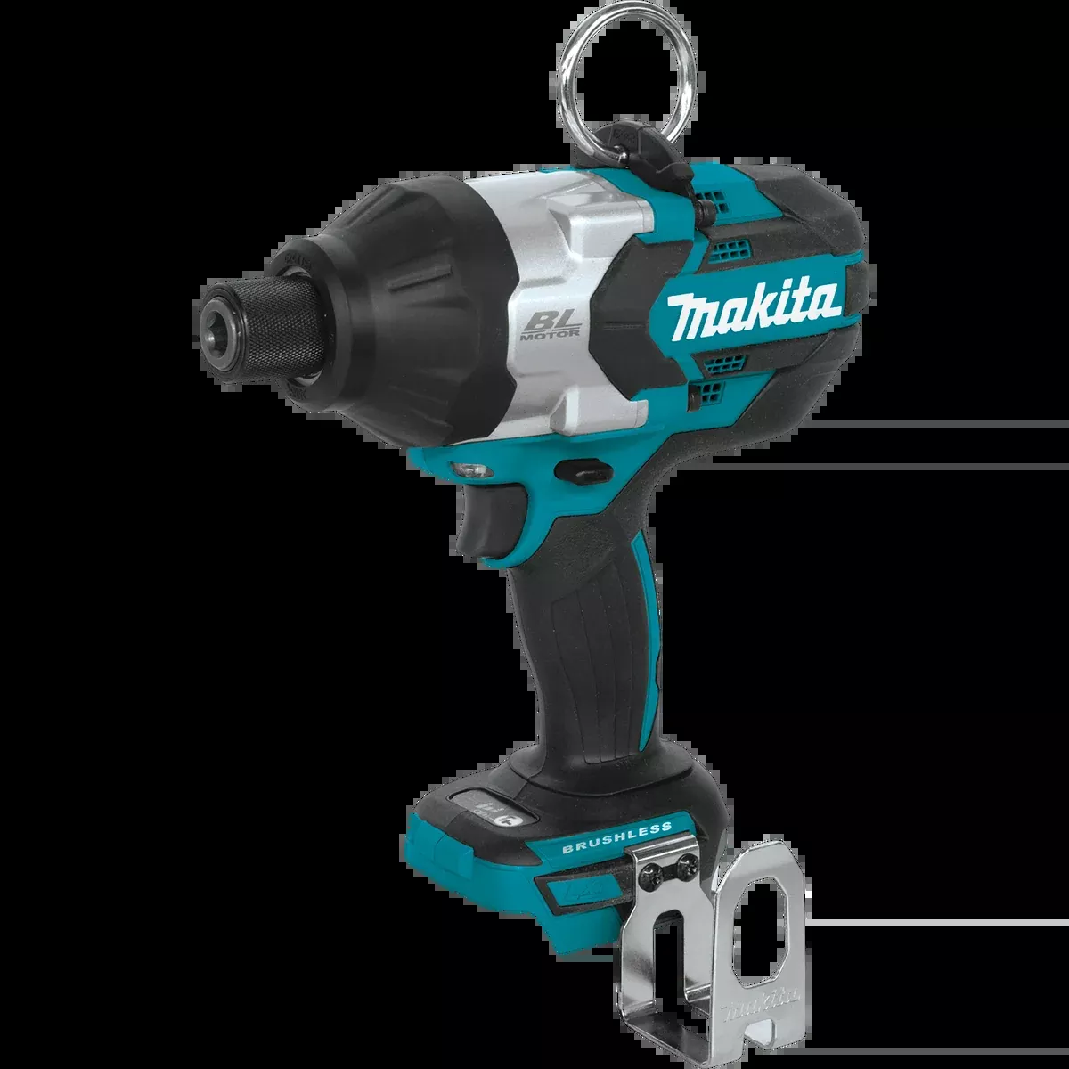 MAKITA 18V LXT High‑Torque 7/16" Hex Impact Wrench (Tool Only)