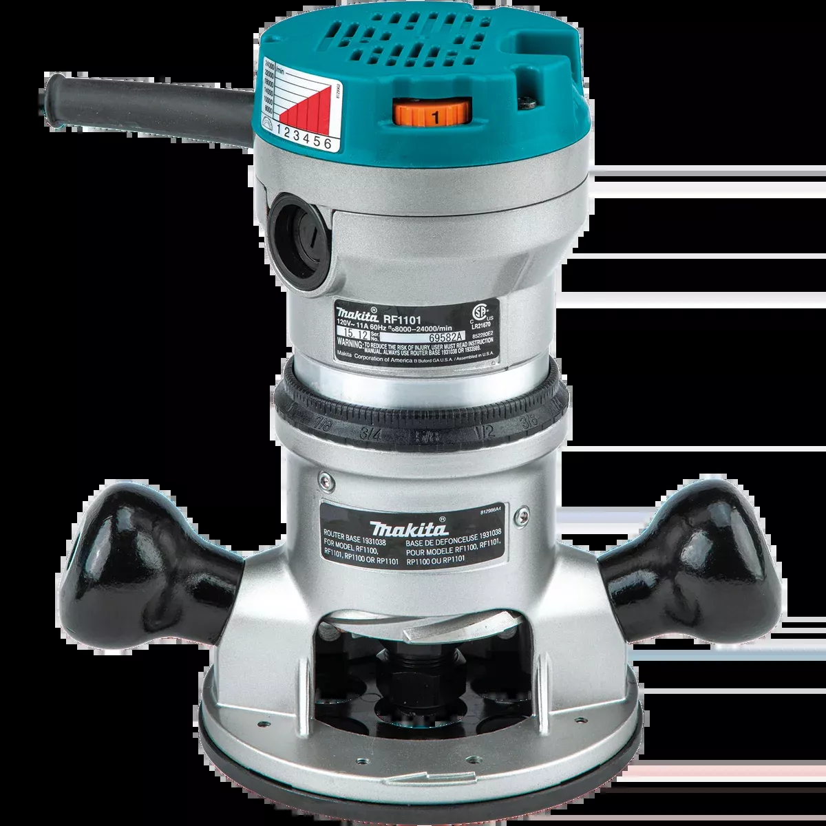 MAKITA 2‑1/4 HP* Router