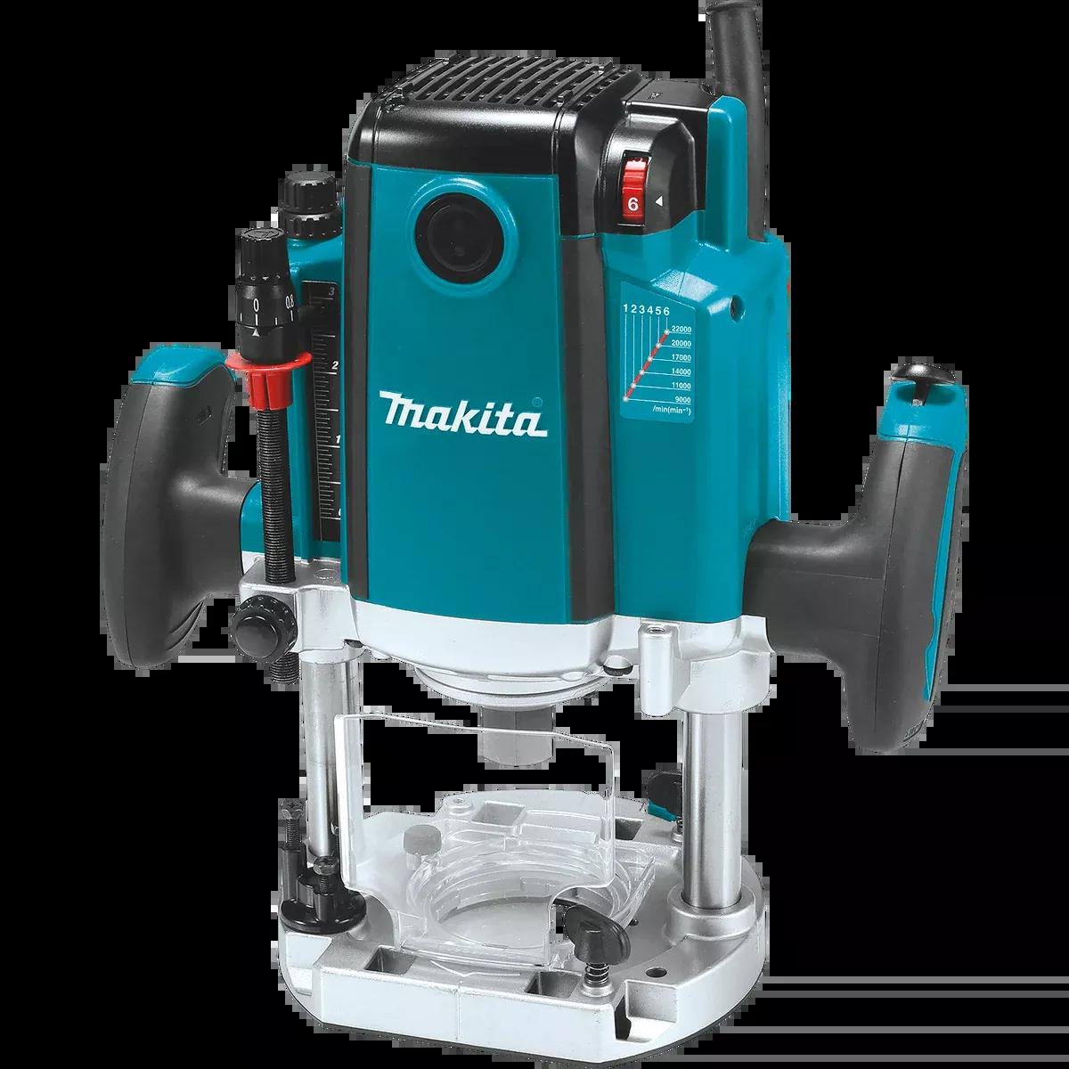 MAKITA 3‑1/4 HP* Plunge Router w/ Variable Speed