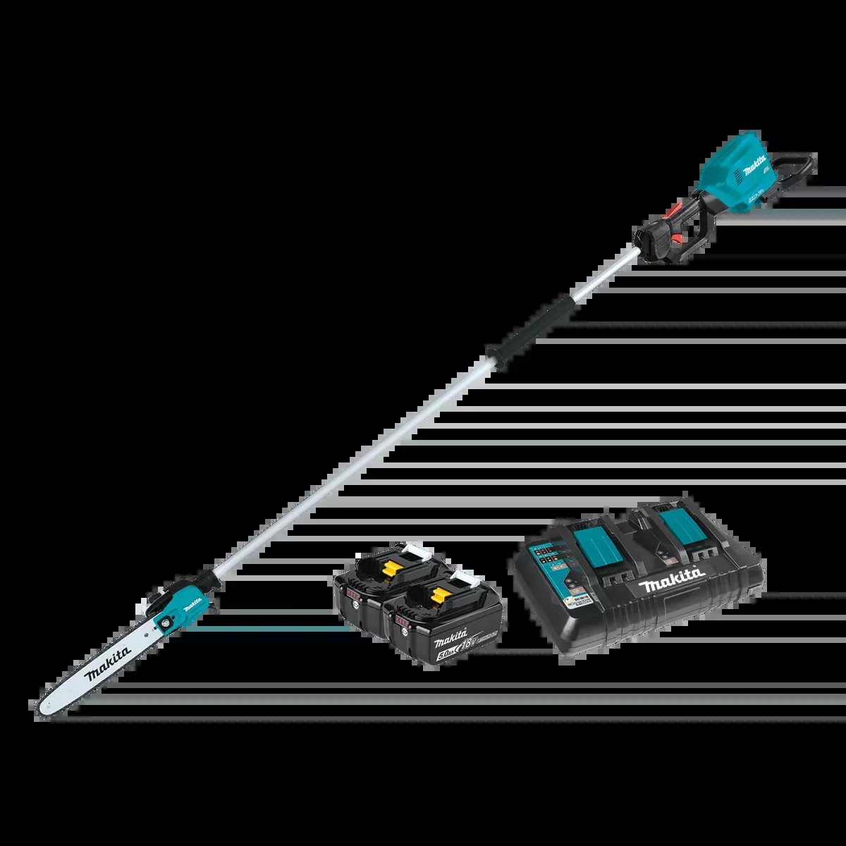 MAKITA 36V (18V X2) LXT 10" Pole Saw, 8' Length Kit
