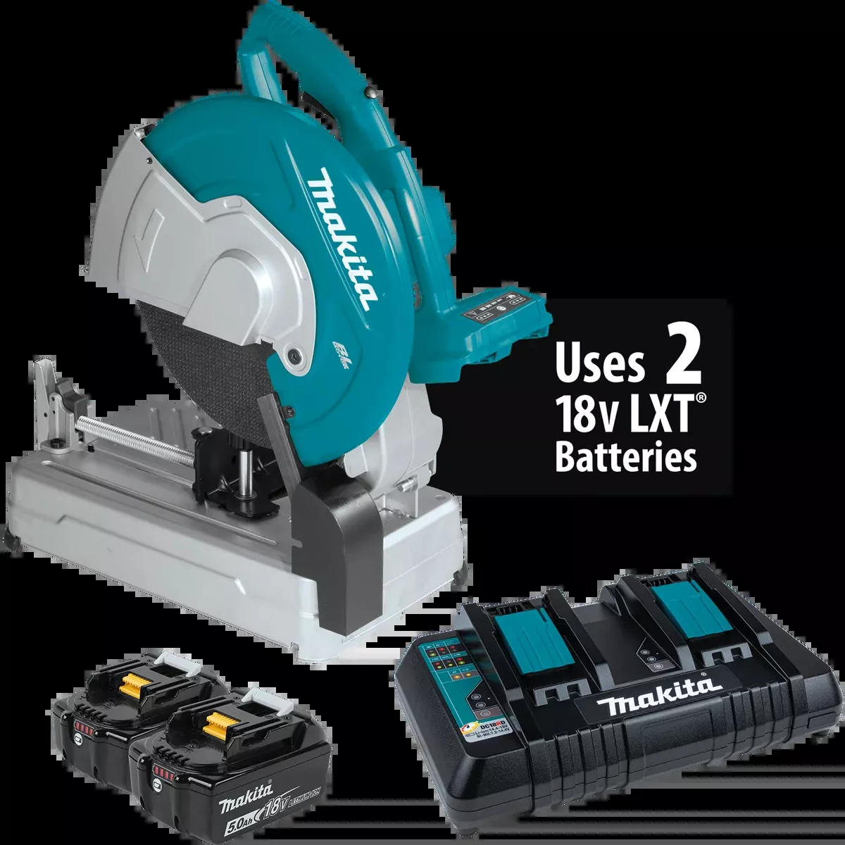 MAKITA 36V (18V X2) LXT 14" Cut‑Off Saw Kit