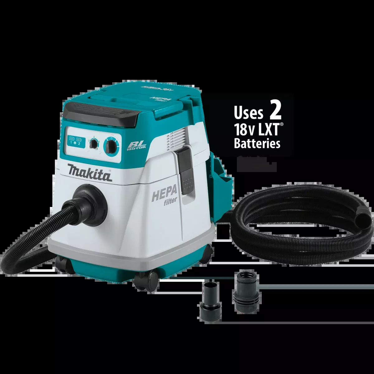 MAKITA 36V (18V X2) LXT 4 Gallon HEPA Filter Dry Dust Extractor (Tool Only)