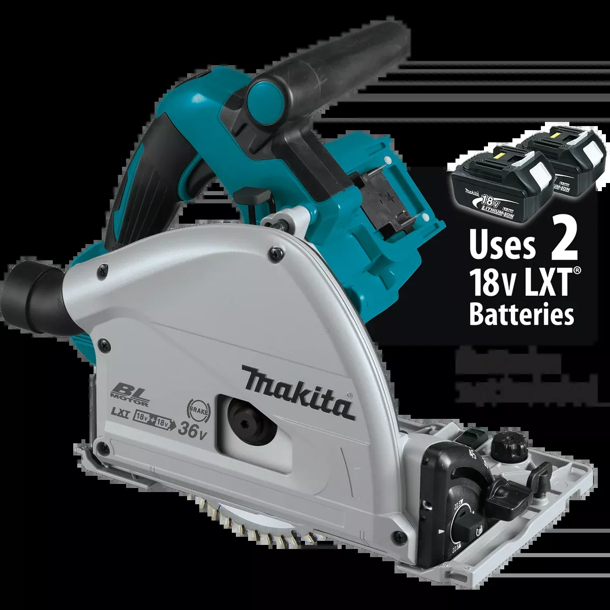 MAKITA 36V (18V X2) LXT 6‑1/2" Plunge Circular Saw (Tool Only)