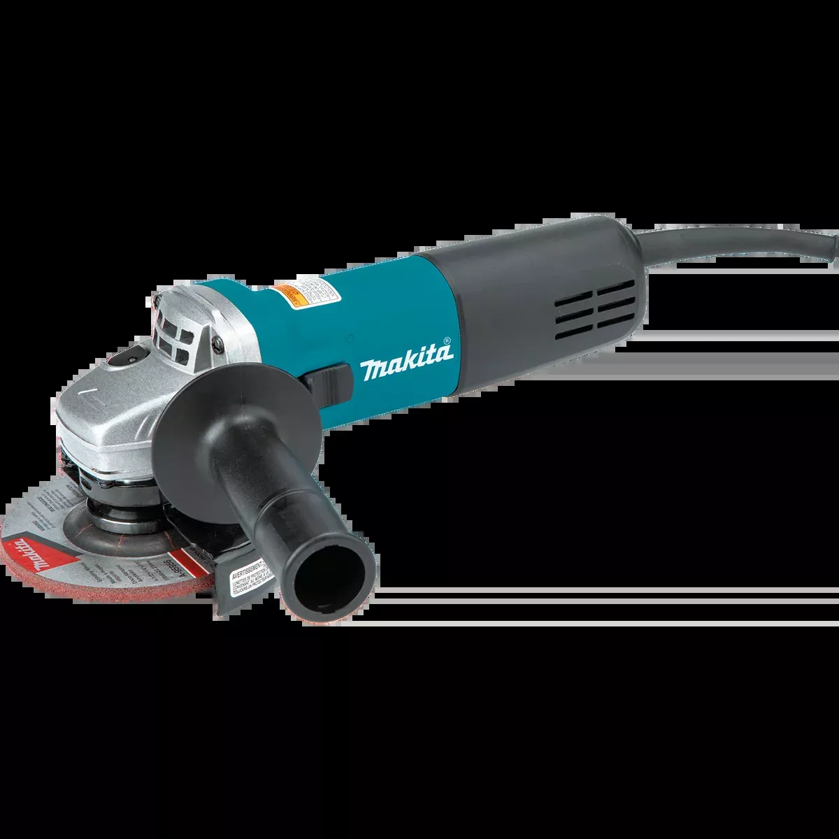 MAKITA 4‑1/2" Angle Grinder, w/ AC/DC Switch