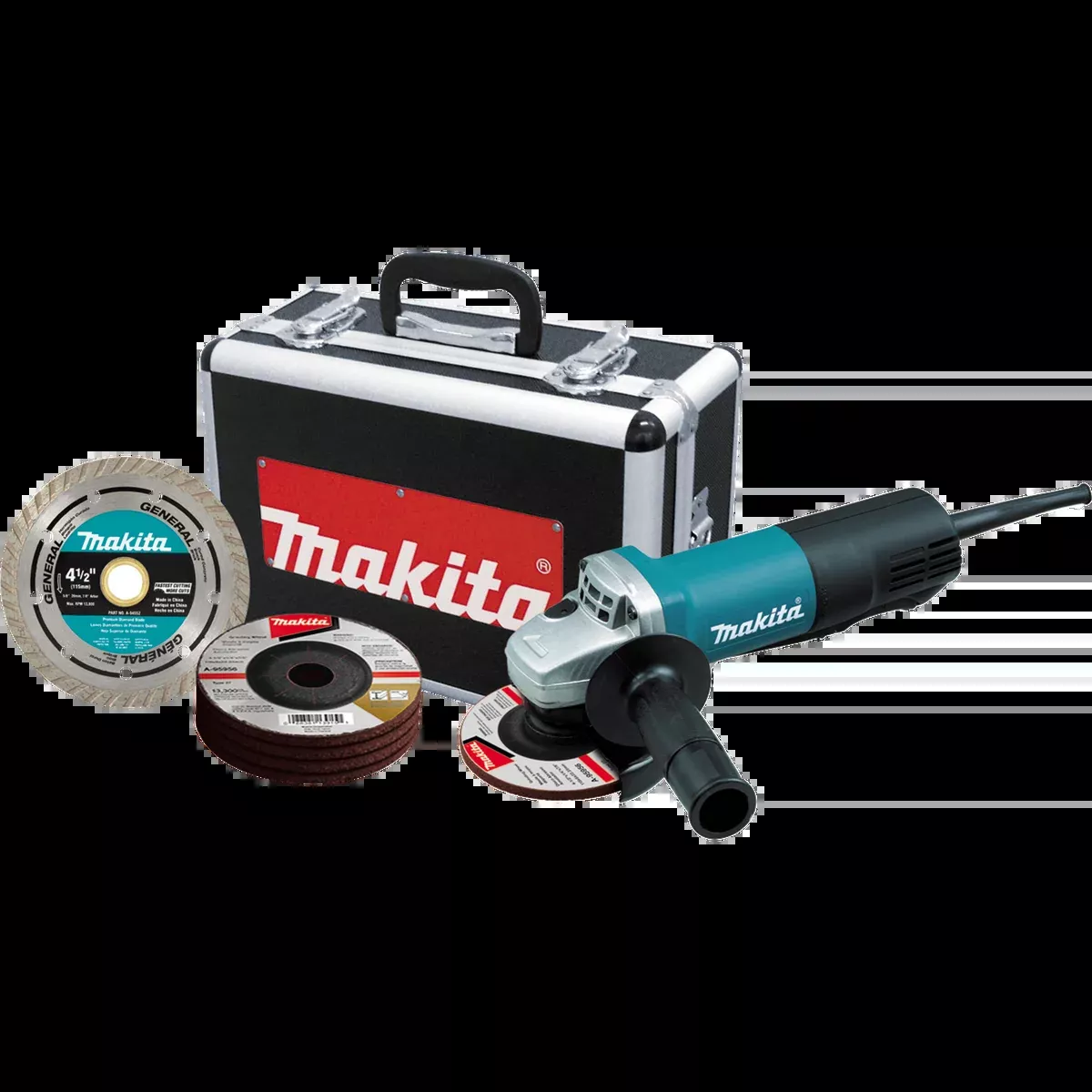 MAKITA 4‑1/2" Paddle Switch Cut‑Off/Angle Grinder