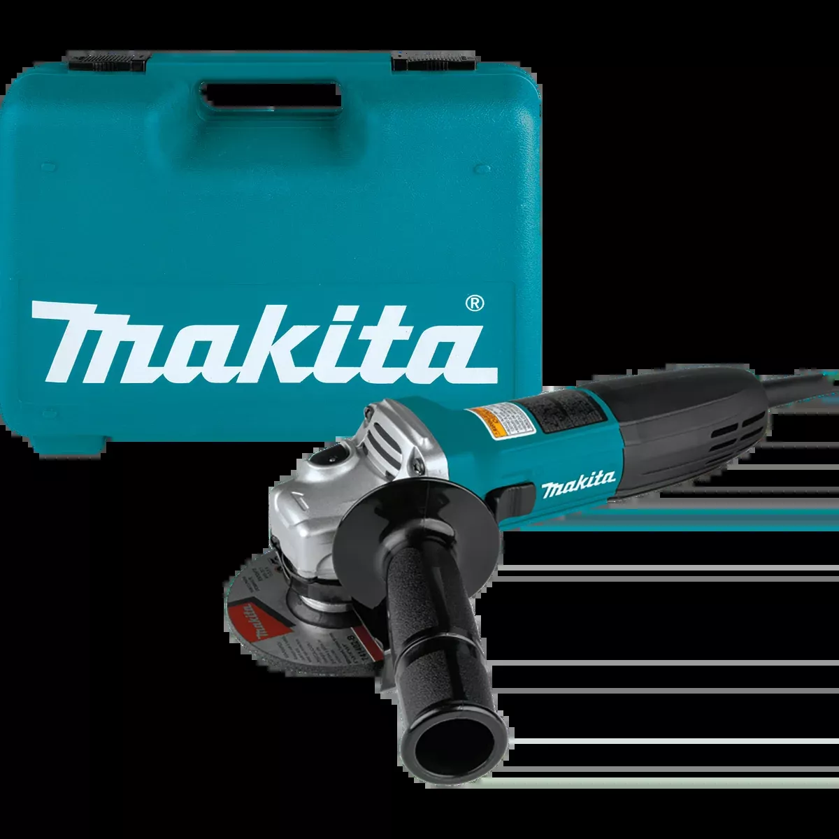MAKITA 4" Angle Grinder, w/ Tool Case