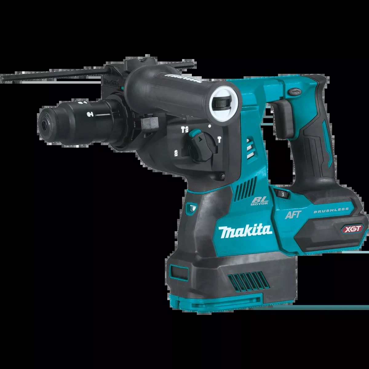 MAKITA 40V MAX XGT 1‑1/8" SDS‑PLUS AVT Rotary Hammer w/ Interchangeable Chuck (Tool Only)