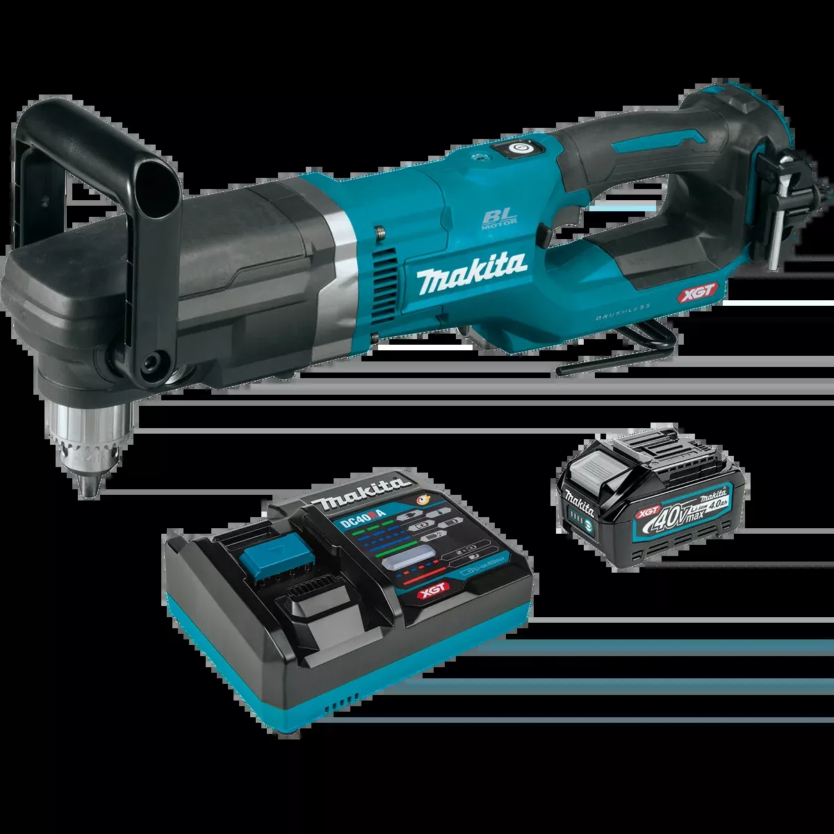 MAKITA 40V MAX XGT 1/2" Right Angle Drill Kit
