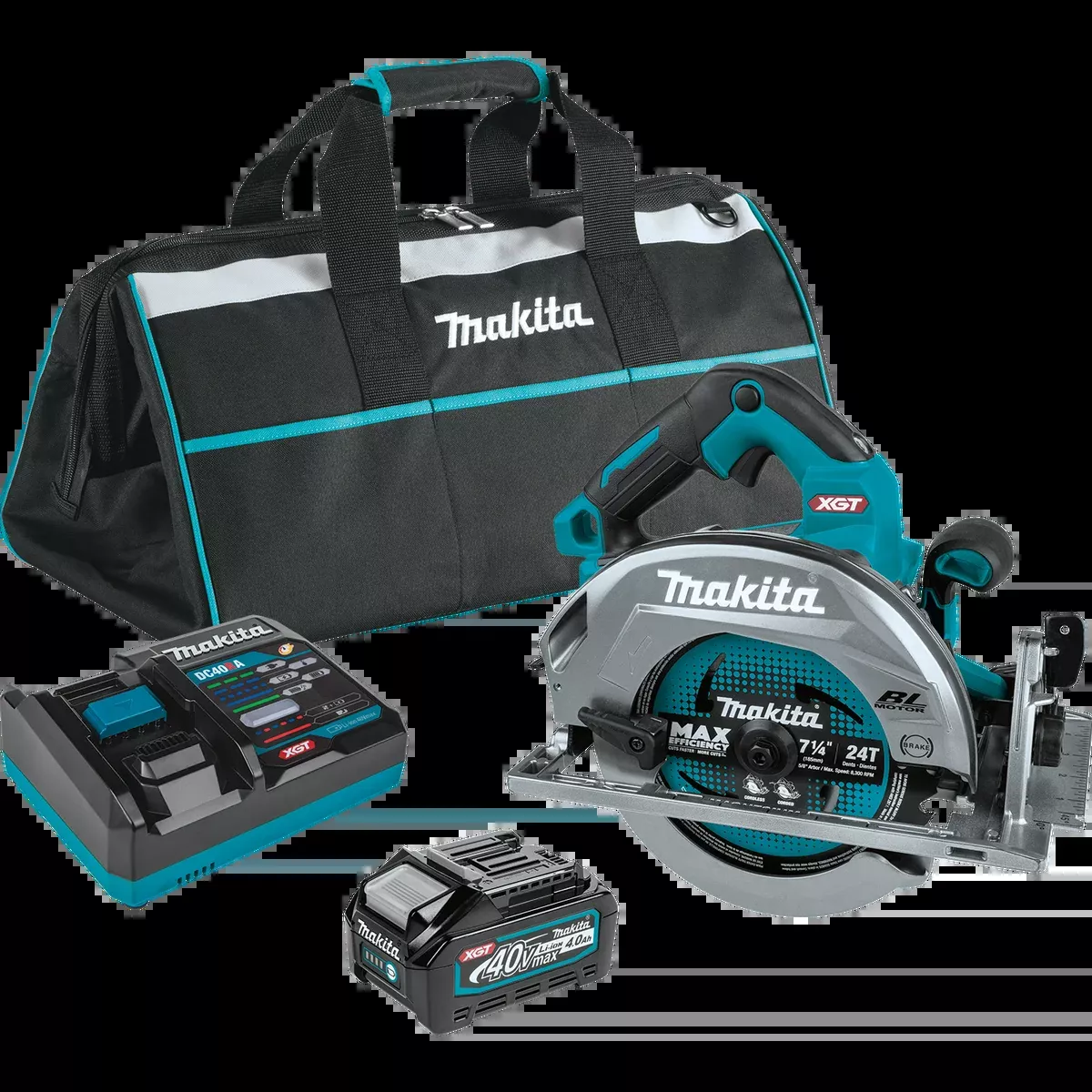 MAKITA 40V MAX XGT 7‑1/4" Circular Saw Kit