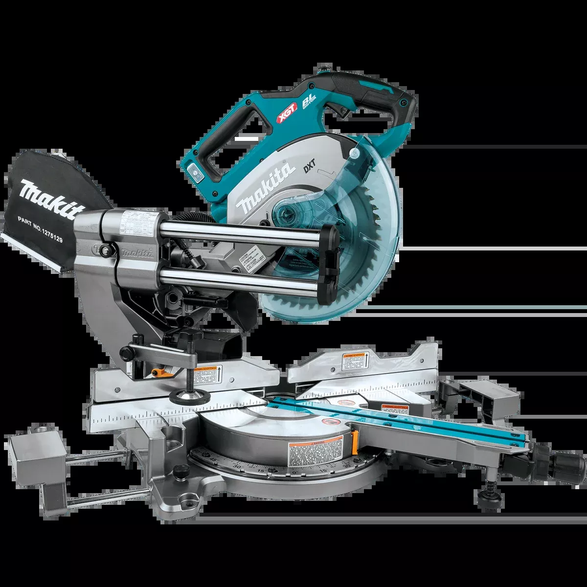 MAKITA 40V MAX XGT 8‑1/2" Dual‑Bevel Sliding Compound Miter Saw (Tool Only)