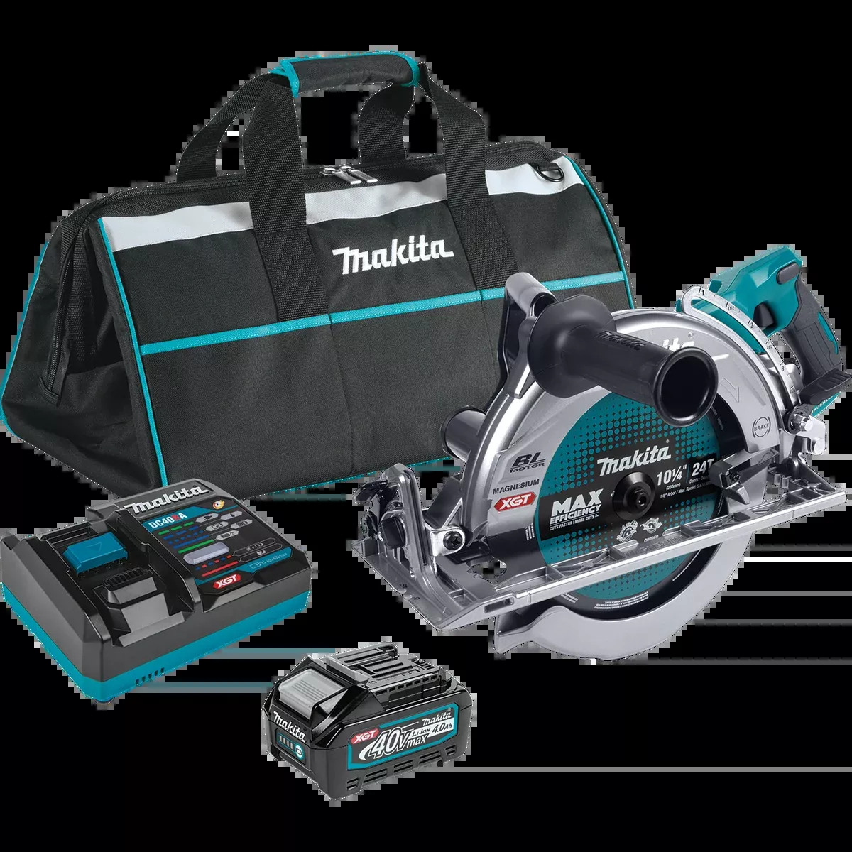 MAKITA 40V MAX XGT Rear Handle 10‑1/4" Circular Saw Kit