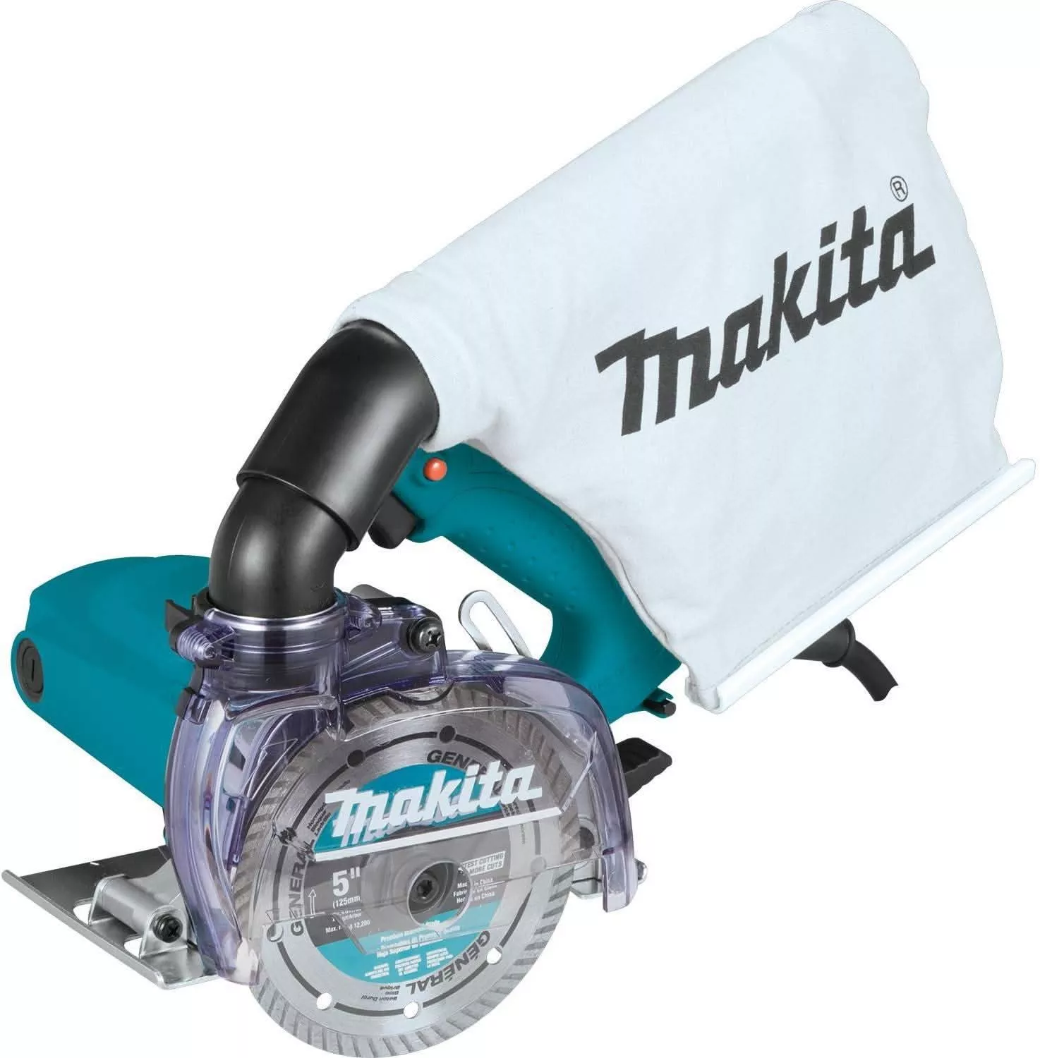 Makita 4100KB Corded 5" Dry Masonry Saw, with Dust Extraction