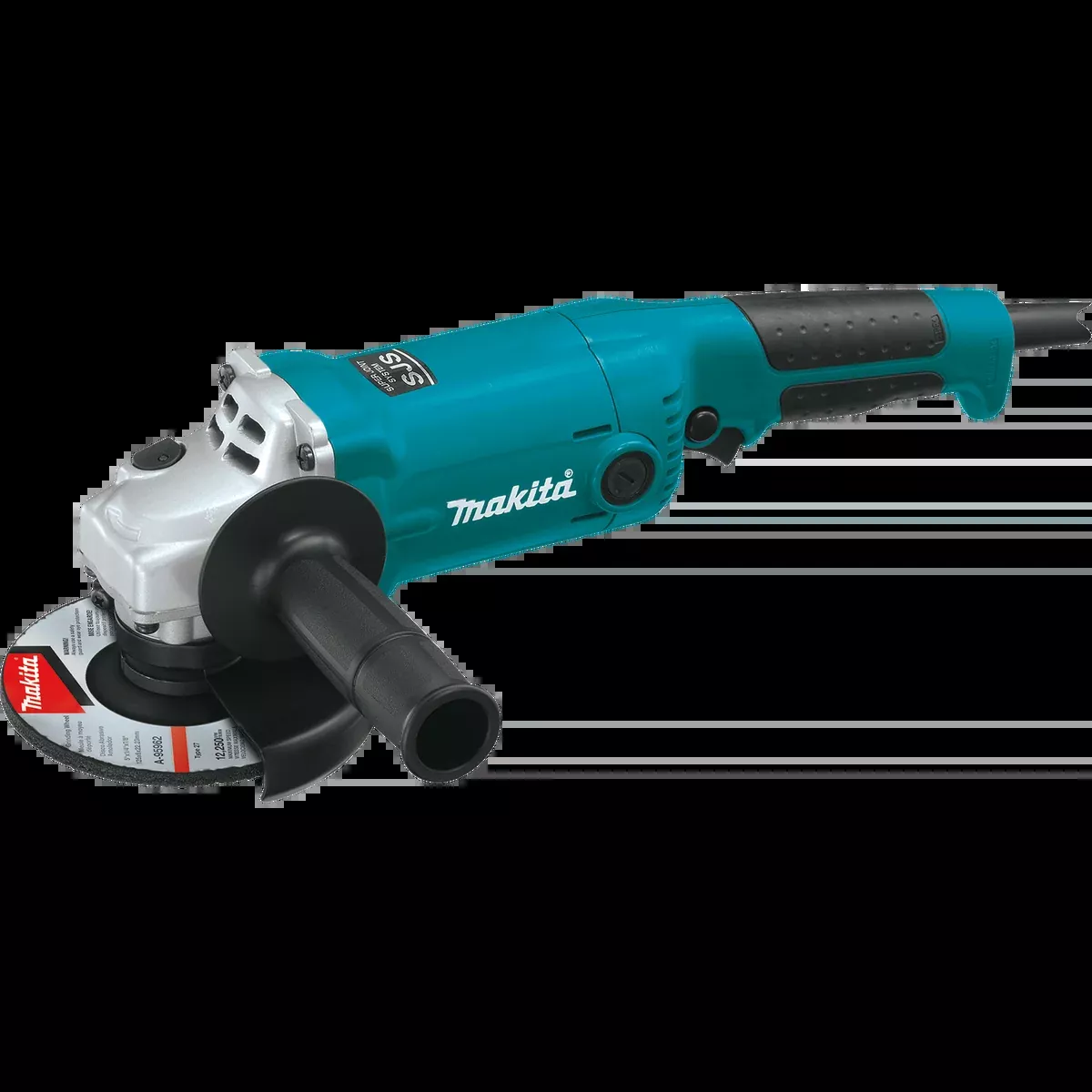 MAKITA 5" SJS™ Angle Grinder, w/ AC/DC Switch