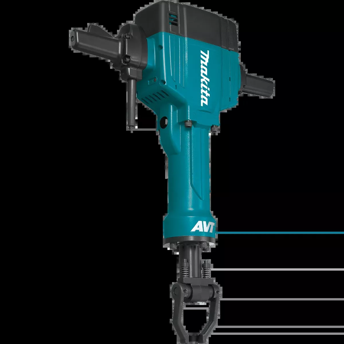 MAKITA AVT Breaker Hammer, Accepts 1‑1 /8