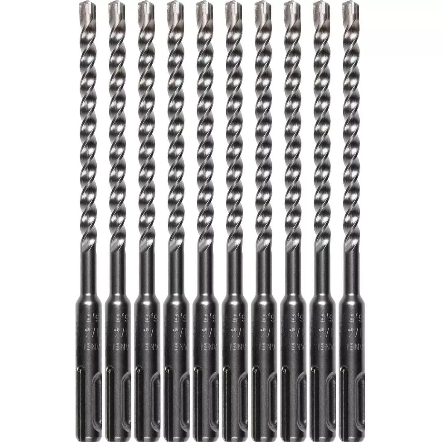 Makita B-61210 1/4" x 6" SDS-PLUS Bit, 3-Cutter, 10/pk